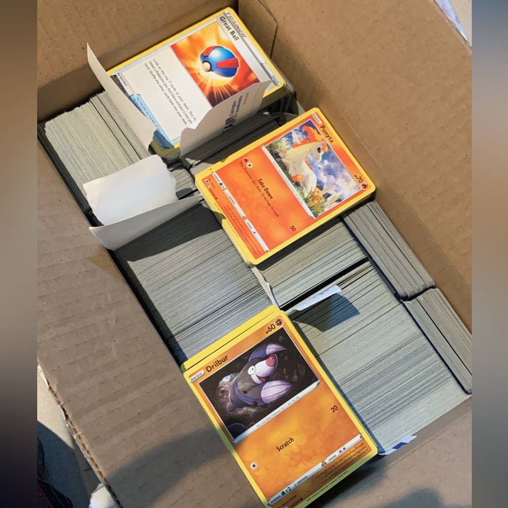 Box of Pokémon Cards